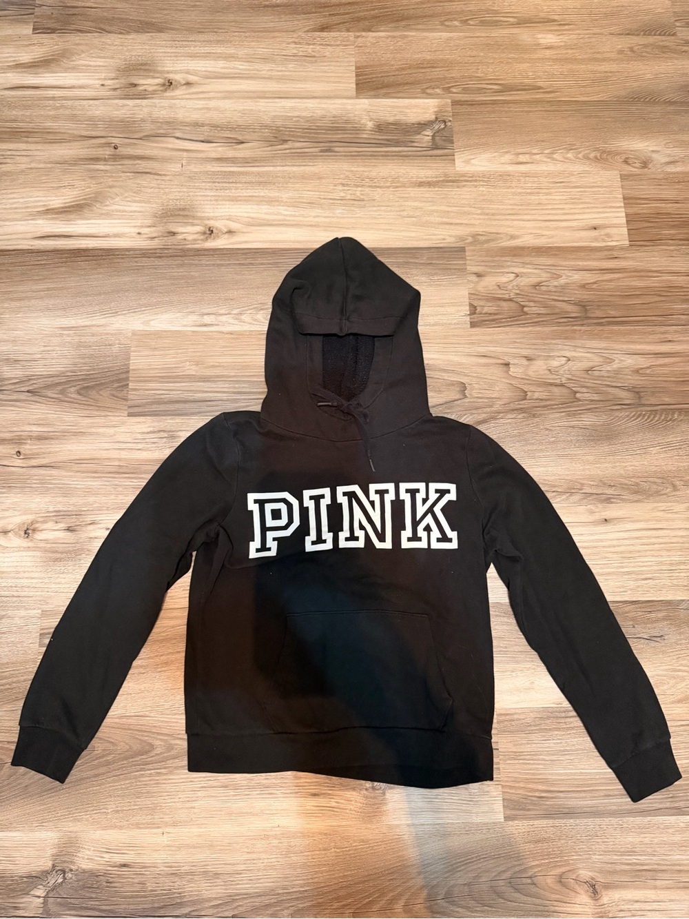 Victoria's Secret PINK Black Logo Hoodie